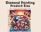 4th of July Diamond Art Kits for Adults, Independence Day Diamond Painting Kits for Adult, DIY 5D Full Drill Crystal Rhinestone Gem Art Craft Home Decor 12x12 Inch